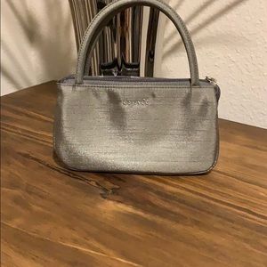 Esprit muted silver wristlet
